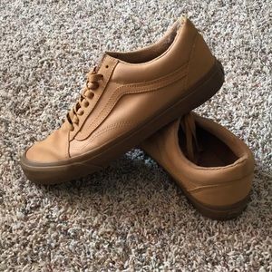 Leather Vans